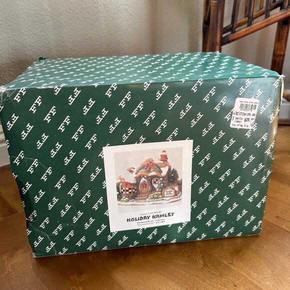 FITZ and FLOYD Holiday Hamlet Tavern In The Woods - Enchanted Forrest w/ BOX - Picture 2 of 15